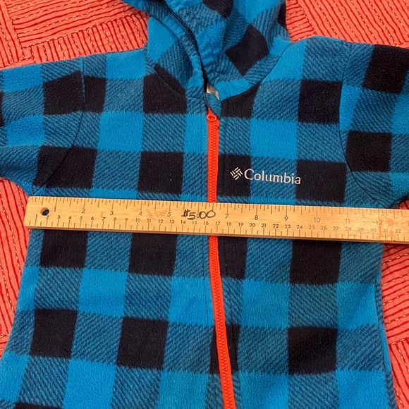 Columbia 6 months infant size Blue and Orange Kids fleece One Piece - Picture 12 of 13